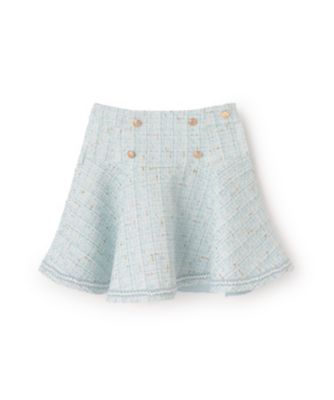 ＜KATE SPADE NEW YORK (Baby&Kids)＞ダブルボタンミックスツイードスカート　８７５４１５０