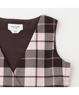 オータムチェックジャンパースカート 8754306 | KATE