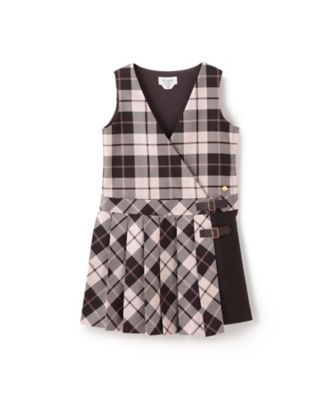 ＜KATE SPADE NEW YORK (Baby&Kids)＞オータムチェックジャンパースカート　８７５４３０６