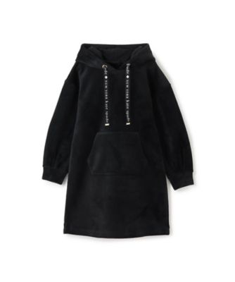 ＜KATE SPADE NEW YORK (Baby&Kids)＞キャットフードベロアワンピース　８７５４３３４