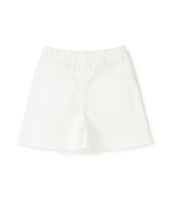ロゴビジューポーチ付きラップキュロットスカート 8761142