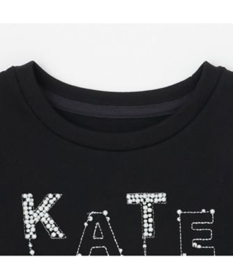 ビジューロゴ長袖Tシャツ 8761241 | KATE SPADE NEW YORK