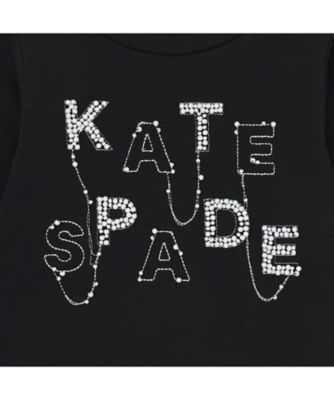ビジューロゴ長袖Tシャツ 8761241 | KATE SPADE NEW YORK