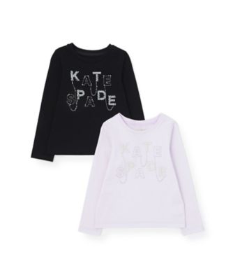 ビジューロゴ長袖Tシャツ 8761241 | KATE SPADE NEW YORK