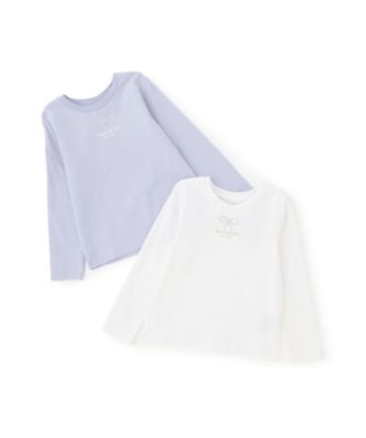 ⭐︎こもも⭐︎ケイトスペードニューヨーク シティ柄 長袖Tシャツ 白 130㎝ ⭐︎こもも⭐︎様専用ケイトスペードニューヨーク シティ柄 長袖T