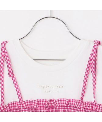 ギンガムビスチェドッキングTシャツ 8761263 | KATE SPADE NEW