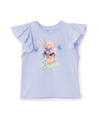 ＜KATE SPADE NEW YORK (Baby&Kids)＞ガールインストローハットＴシャツ　８７６１２６４