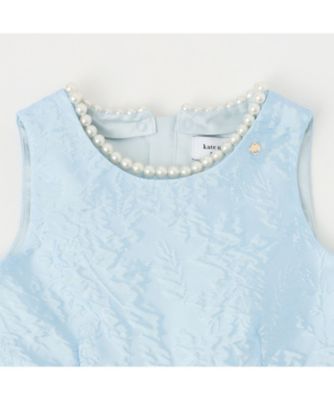 パール付きジャガードフリルドレス 8761346 | KATE SPADE NEW