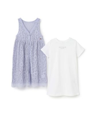 レースロングジレ＆カットワンピースセット 8761363 | KATE