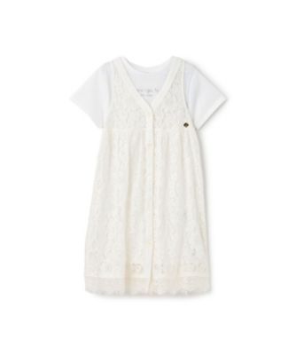 レースロングジレ＆カットワンピースセット 8761363 | KATE
