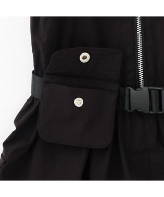 ポーチ付きロゴベルトジャンパースカート 8761366 | KATE SPADE