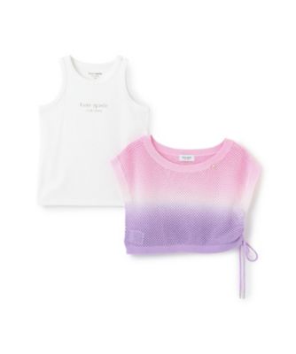 グラデーションメッシュニット＆タンクトップセット 8762227