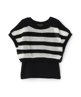 ストライプメッシュニット＆タンクトップセット 8762246 | KATE