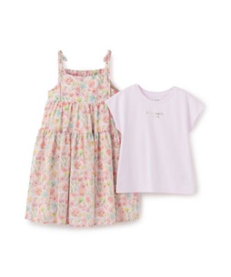 ボタニカルブルームズワンピース＆Tシャツセット 8762321