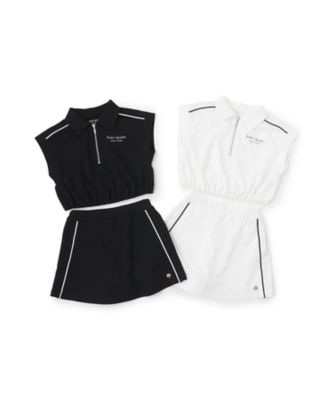 ハーフジップアップカットソー＆キュロットセット 8762324