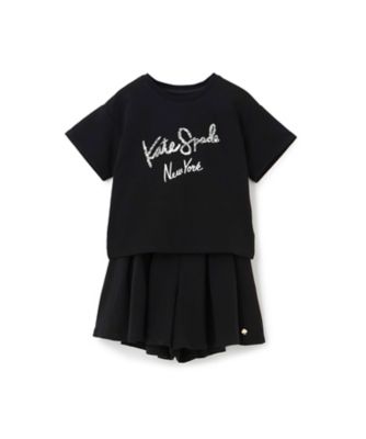 ロゴTシャツ＆キュロットスカートセット 8762363 | KATE SPADE