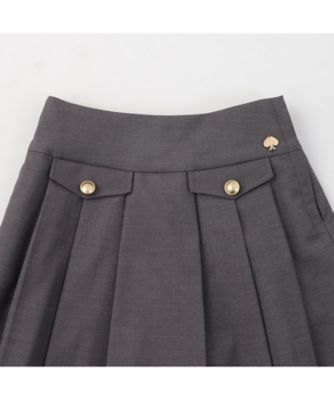 フラップ付きプリーツスカート 8763120 | KATE SPADE NEW YORK