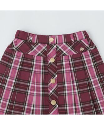 ヘリテージチェックパンツ付きスカート 8763140 | KATE SPADE