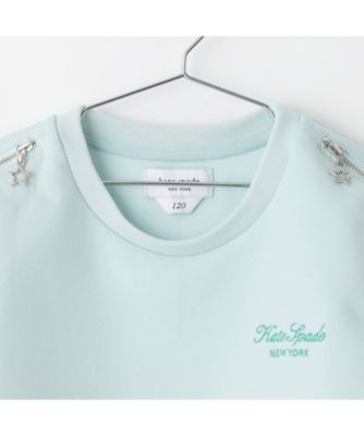 【新品】　ケイトスペード　Tシャツ　セット 肩ジップクロップドトレーナー＆Tシャツセット 8763261 | KATE