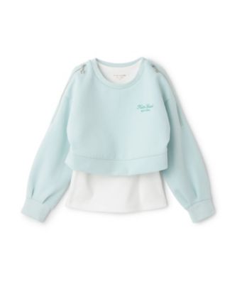 肩ジップクロップドトレーナー＆Tシャツセット 8763261 | KATE