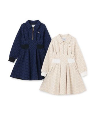 スペードフラワージャガードカットワンピース 8763365 | KATE