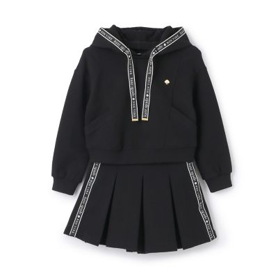 ロゴラインクロップドフーディー＆キュロットセット 8763368