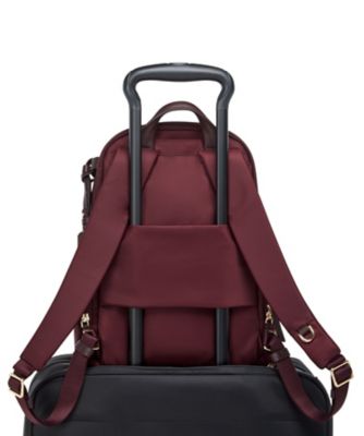【トゥミ】美品VOYAGER セリーナ ミディアム ナイロン PC12インチ VOYAGEUR 「セリーナ」ミディアム・バックパック