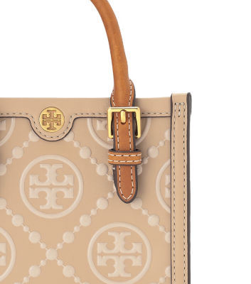 【新品】トリーバーチ Tモノグラム コントラスト エンボス スモールトート TORY BURCH】トリーバーチ『Tモノグラム コントラスト エンボス