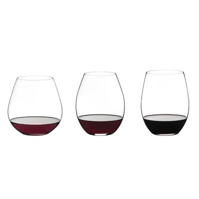 ＜RIEDEL＞ジ・オー・ワインタンブラー　キー・トゥー・ワイン　レッドワイン　セット（各１個計３個入）