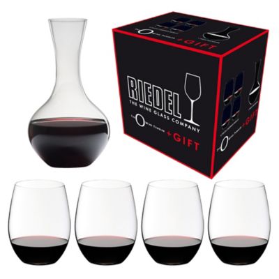 ＜RIEDEL＞ジ・オー・ワインタンブラー　バリューパック　オー＋ギフト（デカンタ１個＋グラス４個入）