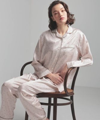 ＜Narue (Women)＞シルクハートシャツパジャマ　９１４０８