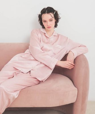 シルクハートシャツパジャマ 91408 | Narue (Women)/ナルエー