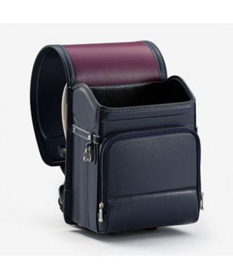 【送料無料】【２０２６年２月中旬以降届】ＬＥＡＴＨＥＲ　ＢＯＬＣＡ　レザーボルカ　名入れあり　ネイビー／グレー