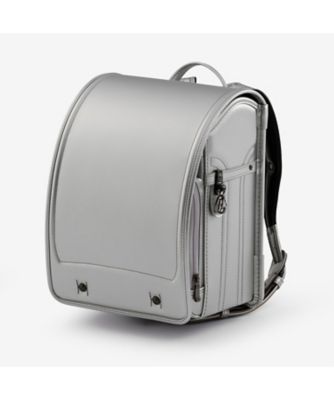 ＜村瀬鞄行 (Baby&Kids)＞【送料無料】【２０２６年２月中旬以降届】ＬＥＡＴＨＥＲ　ＢＯＬＣＡ　ＲＥＡＲＣＯＬＯＲ　レザーボルカ　リアカラー　シルバー／ブラック