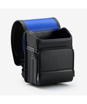 【送料無料】【２０２６年２月中旬以降届】ＬＥＡＴＨＥＲ　ＢＯＬＣＡ　ＲＥＡＲＣＯＬＯＲ　レザーボルカ　リアカラー　名入れ　ブラック／マリン