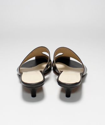 サンダル　quartierglam 美品 サンダル OVAL SOME WINDOWS MULE