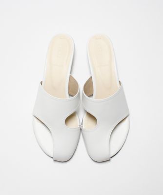 サンダル　quartierglam 美品 サンダル OVAL SOME WINDOWS MULE