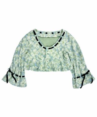 ＜95JIEUN (Women)＞Ｒｉｂｂｏｎ　Ｃａｒｄｉｇａｎ　９５２０２５ＦＷーＣ０１