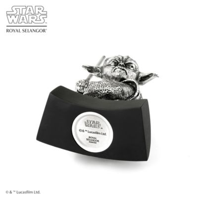  SELANGOR スター・ウォーズ フィギュリン 「ヨーダ」 ☆【受注生産】フィギュリン ヨーダ | ディズニー アートコレクション