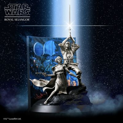 スターウォーズエピソード4ピューター錫オブジェ小箱ディズニー公式認定品 ☆【受注生産】「スター・ウォーズ エピソード4／新たなる希望
