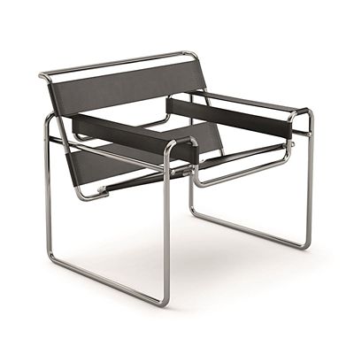 【受注商品】ワシリー　ラウンジチェア　カウハイドレザー