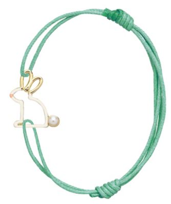 ALIITA (Women)/アリータ CONEJITO パール エナメル コードブレスレット POW WHITE+STR PINK_ MT GREEN 【三越伊勢丹/公式】