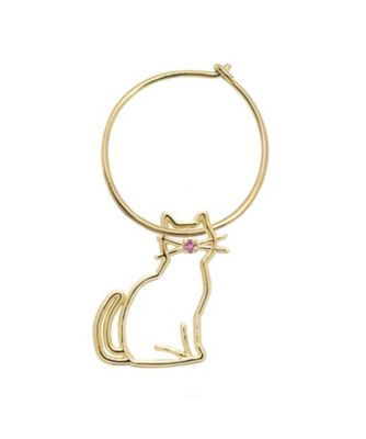 ALIITA (Women)/アリータ MIAU ピンクサファイア フープピアス ※シングル 99.ECPUAH000GYG09K YELLOW GOLD ピアス・イヤリング【三越伊勢丹/公式】