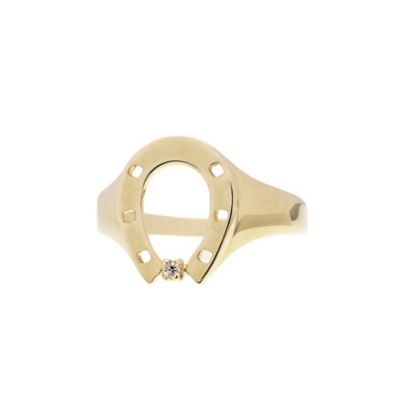 ＜ALIITA (Women)＞ＨＯＲＳＥＳＨＯＥ　ダイヤモンド　リング　９９．ＲＩＳＰＦＪ００１ＡＹＧ０９Ｋ