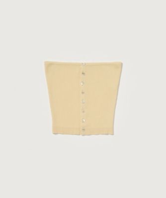 ＜AURALEE (Women)＞＊ＣＯＴＴＯＮ　ＨＩＧＨ　ＧＡＵＧＥ　ＲＩＢ　ＫＮＩＴ　ＢＡＮＤＥＡＵ
