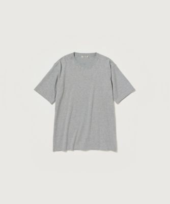 ＜AURALEE (Men)＞Ｔシャツ　ＬＵＳＴＥＲ　ＰＬＡＩＴＩＮＧ　ＴＥＥ　Ａ００Ｐ０２ＧＴ