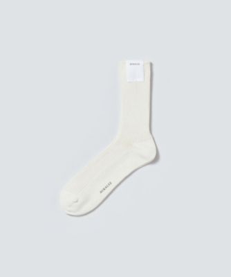 AURALEE (Women)/オーラリー ＣＯＴＴＯＮ　ＣＡＳＨＭＥＲＥ　ＬＯＷ　ＧＡＵＧＥ　ＳＯＣＫＳ　Ａ００Ｓ０１ＳＸ－Ｗ　