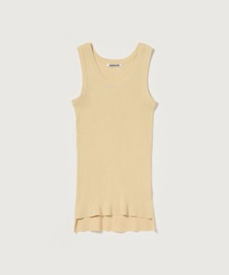＊ＣＯＴＴＯＮ　ＨＩＧＨ　ＧＡＵＧＥ　ＲＩＢ　ＫＮＩＴ　ＴＡＮＫ　ＴＯＰ