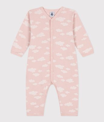 ＜PETIT BATEAU (Baby&Kids)＞プリント　足なしロンパース