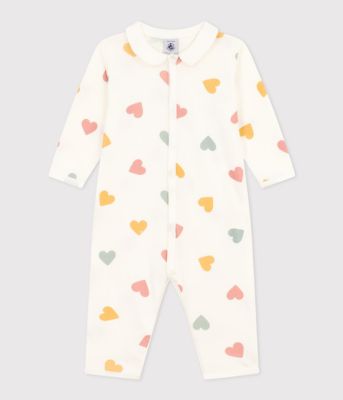 ＜PETIT BATEAU (Baby&Kids)＞プリント　足なしロンパース